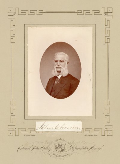 John Chapman Cresson（蛋白印刷品） 作者 威廉·柯蒂斯·泰勒